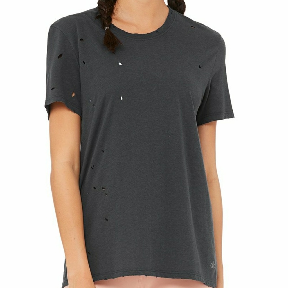 Alo yoga ripped tee